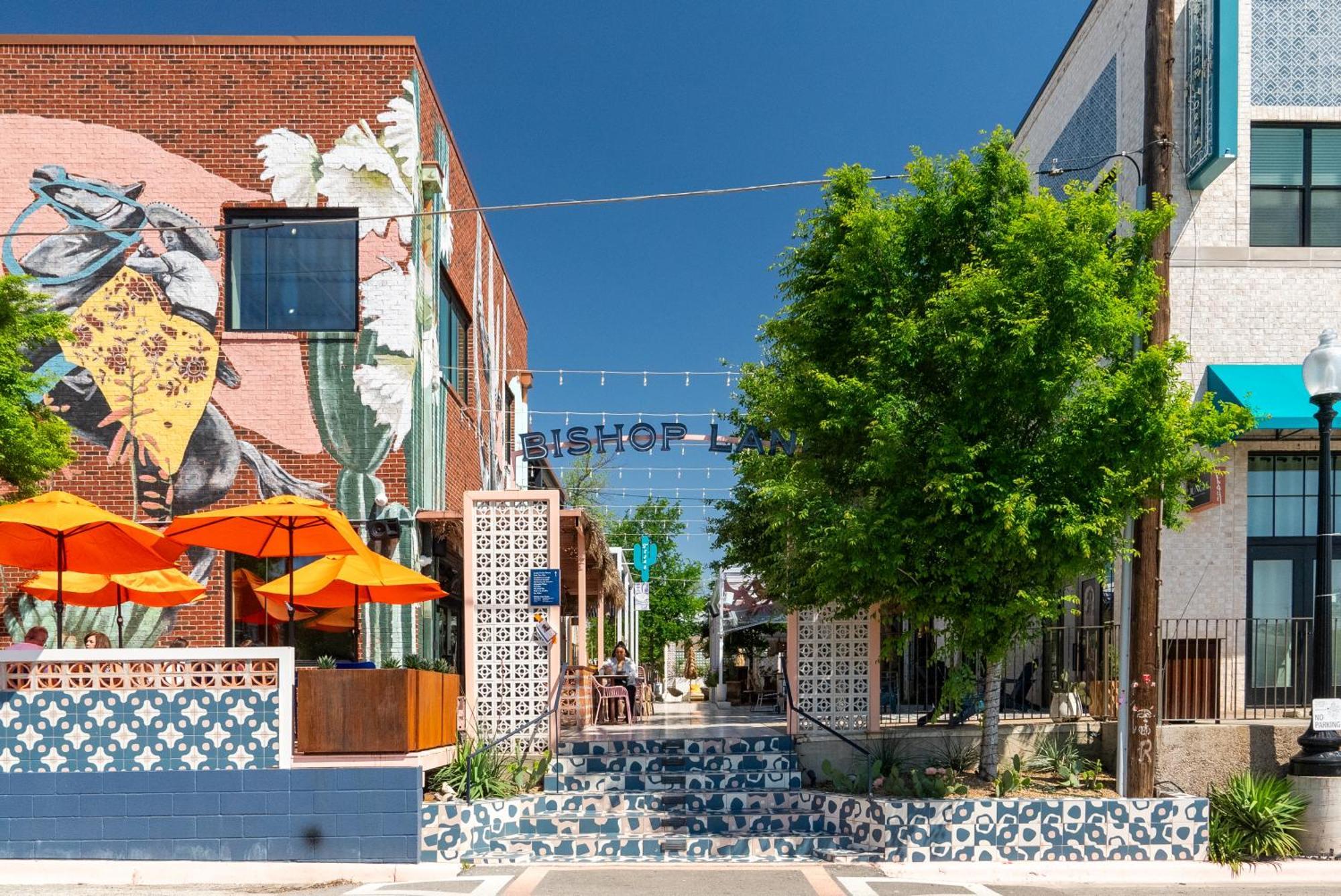 Banksy-inspired Urban In Bishop Arts *