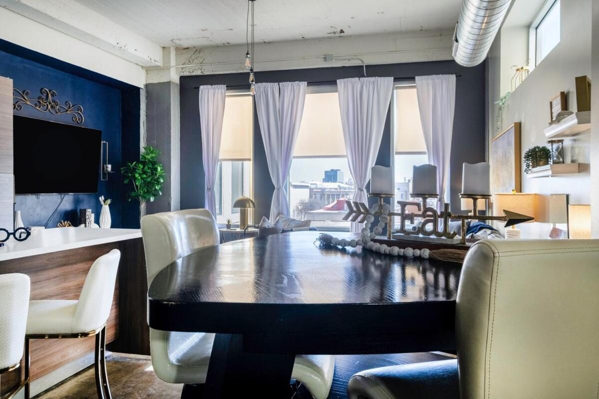 Chic Downtown Industrial Loft