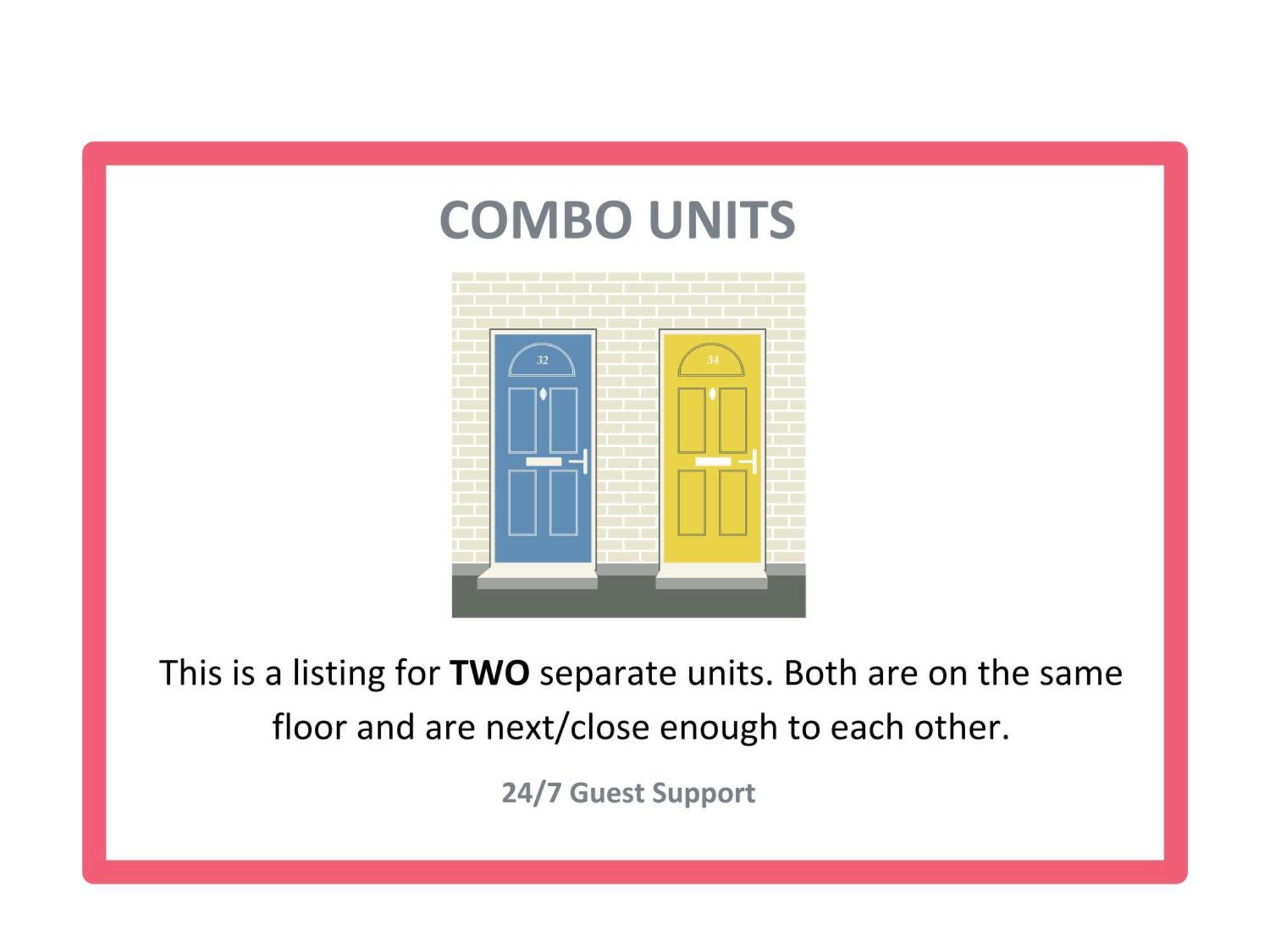 Cozysuites Two Stylish 2br On Elm St Apartment